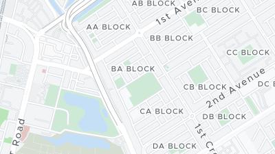 Hotel location map