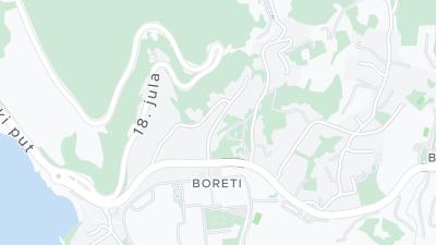 Hotel location map