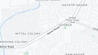 Plan de localisation de l'hôtel