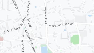 Mapa de localização do hotel