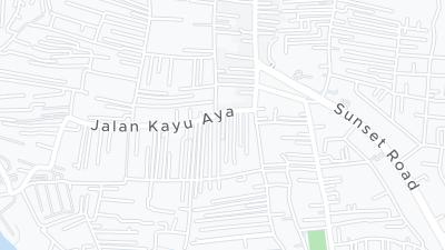 Mapa de localização do hotel