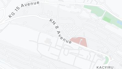 Kaart met de situering van het hotel