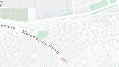 Hotel location map
