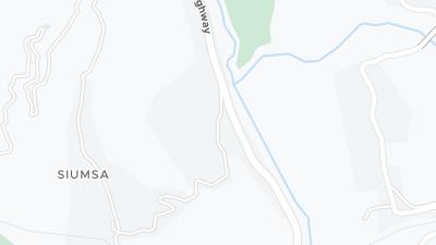 Mapa de localização do hotel