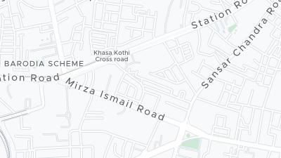 호텔 위치 지도