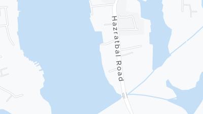 Mapa de localização do hotel