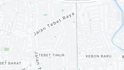 Mapa de localização do hotel