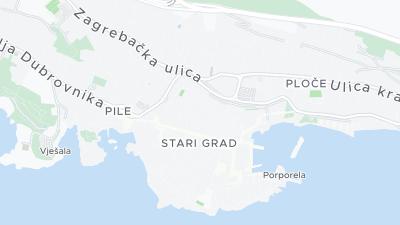 Hotel location map