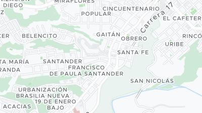 Карта локализации отеля