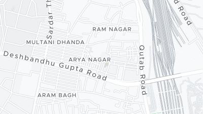 Mapa de localização do hotel