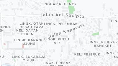 خريطة موقع الفندق