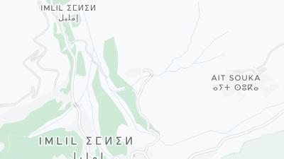 Kaart met de situering van het hotel