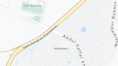 Mapa de localização do hotel