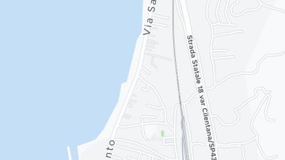 Hotel location map