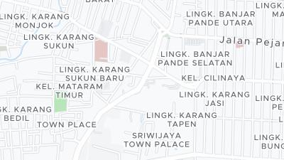 Hotel location map