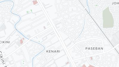 Mapa de localização do hotel