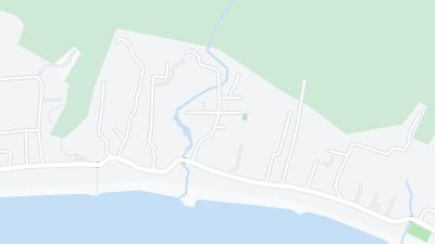 Kaart met de situering van het hotel