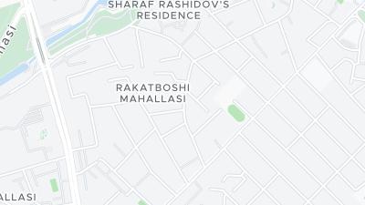 Kort over hotellets beliggenhed