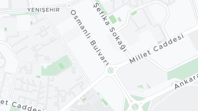 Hotel location map