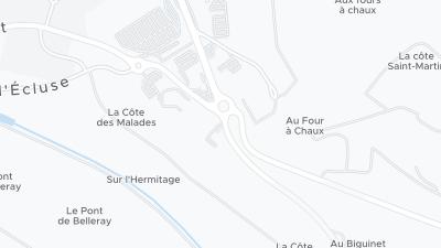 خريطة موقع الفندق