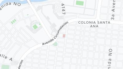 Hotel location map