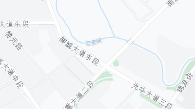 Mapa de localização do hotel