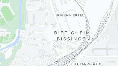 Mapa de localização do hotel