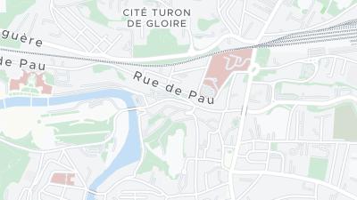 Hotel location map