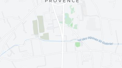 Mapa de localização do hotel