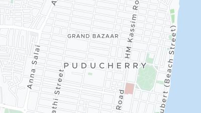 Mapa de localização do hotel