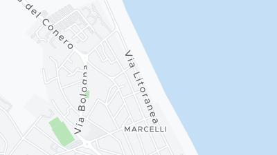 Hotel location map