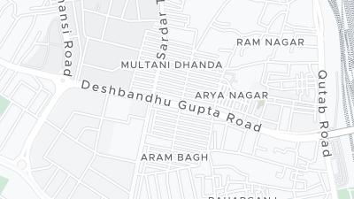 Hotel location map