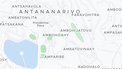 Hotel location map