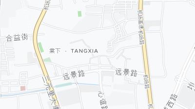 Mapa de localização do hotel