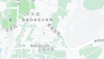 Mapa de localização do hotel