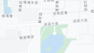 Hotel location map