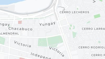 Hotel location map