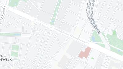 Kaart met de situering van het hotel