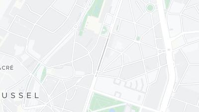 Kaart met de situering van het hotel