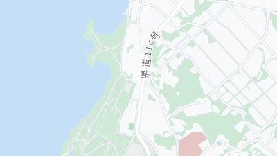 Kaart met de situering van het hotel