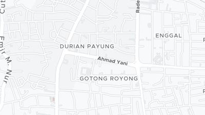 Hotel location map