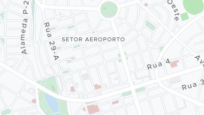 Kaart met de situering van het hotel