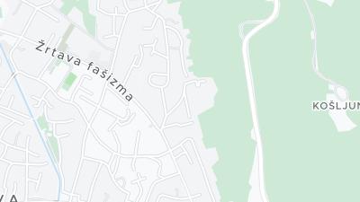 Hotel location map