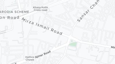 خريطة موقع الفندق