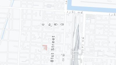 Hotel location map