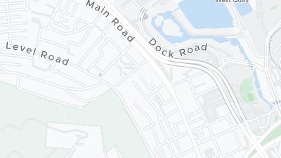 Kaart met de situering van het hotel