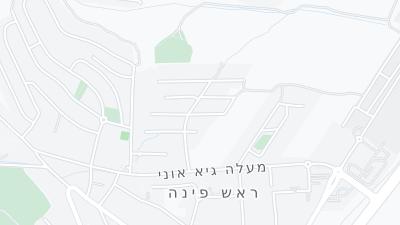 Kaart met de situering van het hotel