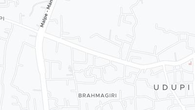 Mapa de localização do hotel