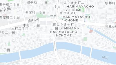 ホテル所在地マップ