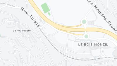 호텔 위치 지도